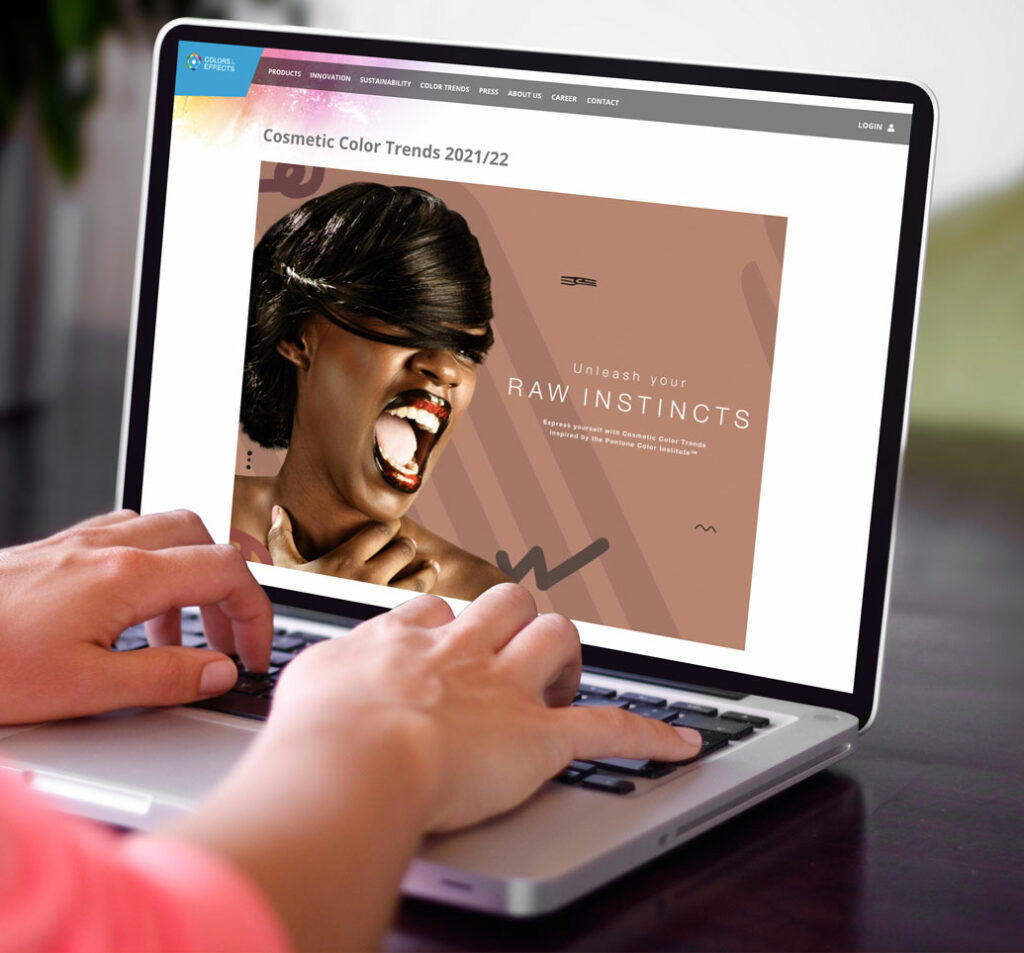 BASF Colors & Effects – Unleash your Raw Instincts Website