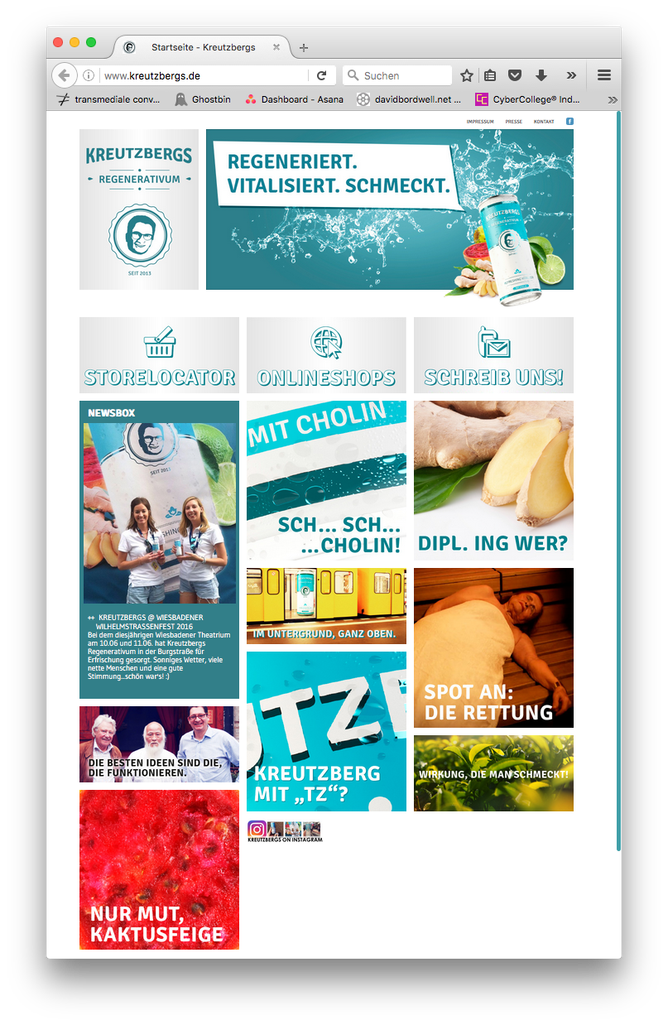Kreutzbergs Regenerativum – Produktvisualisierung